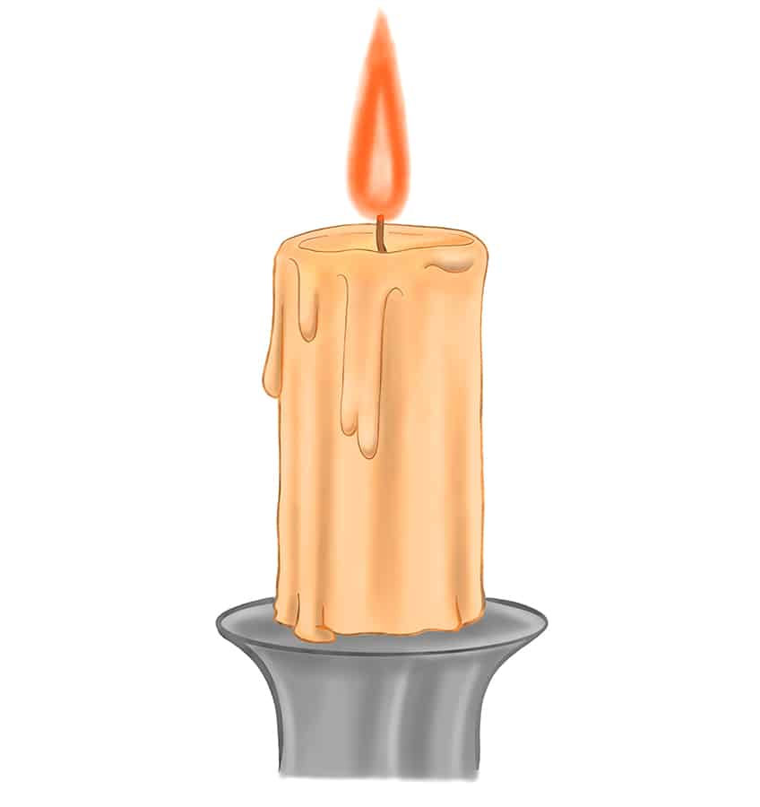 Candle Sketch 12