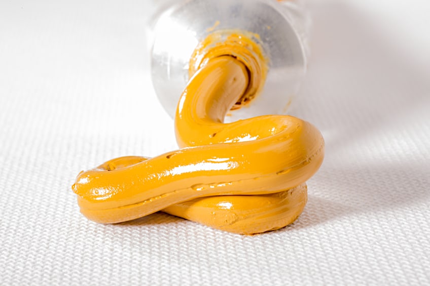 Commercially Manufactured Yellow Ochre Paint