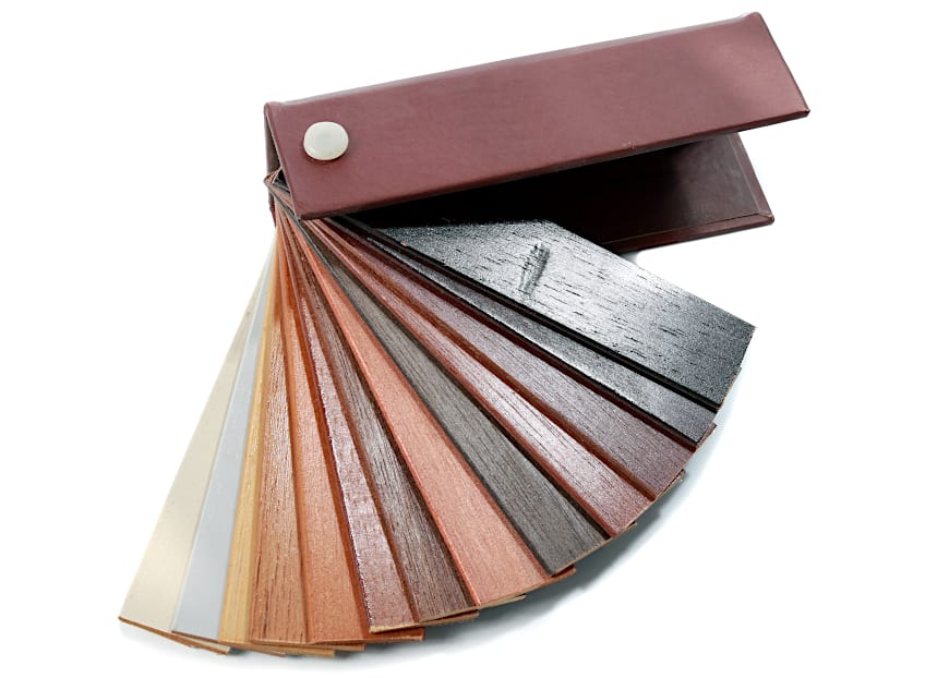 Selection of Wood Finishes